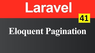 Eloquent Pagination in Laravel (Hindi)