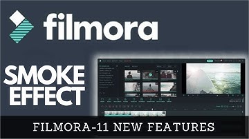 Filmora 11 Intro Tutorial: Smoke Text Effects | Filmora Intro Effects