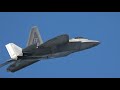 F-22 Raptor Demo at Lockheed Airshow Sanford