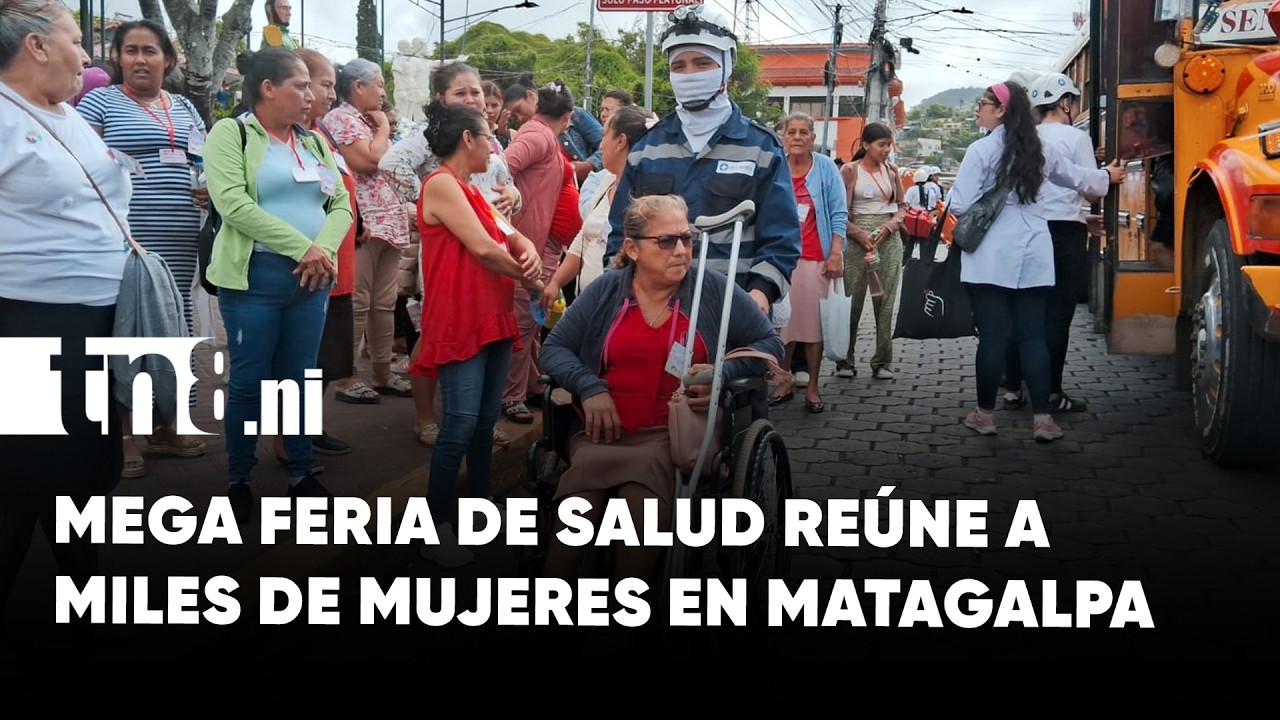 Matagalpa celebra el Día de la Mujer con atención médica masiva en mega feria