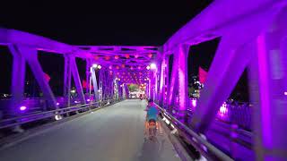 Truong Tien Bridge in Hue by night | Vietnam driving tour