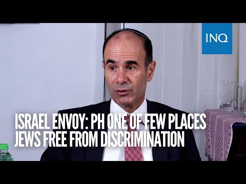 Israel envoy: PH one of few places Jews free from discrimination