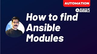 How to find Ansible Modules to Use ? | #Ansible #Fullcourse | techbeatly
