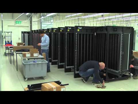 Installation of an IBM TS3500 tape lIbrary at CSCS