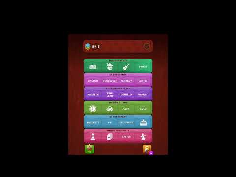 Associations - Colorwood Game Levels 91-92-93-94-95-96-97-98-99-100