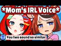 Bae&#39;s IRL Mom came to Say Hello on Stream and they sound alike... 【Baelz / Hololive EN】