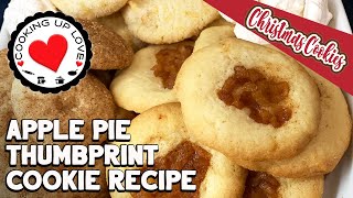 Apple Thumbprints Cookie Recipe | Christmas Cookies by Cooking Up Love 430 views 2 years ago 6 minutes, 21 seconds