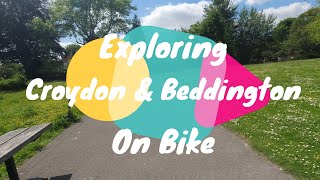 Croydon &amp; Beddington on Bike filmed on my Dji osmo action