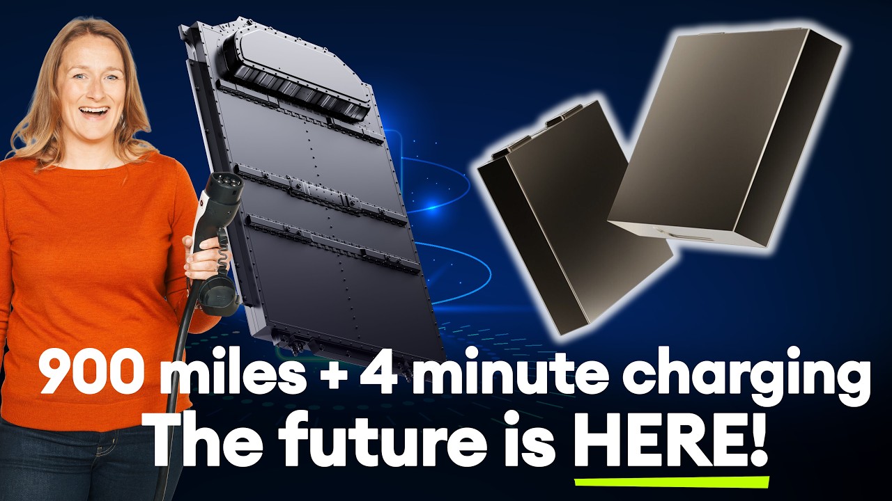 900 miles and FOUR minute charging – the future is HERE