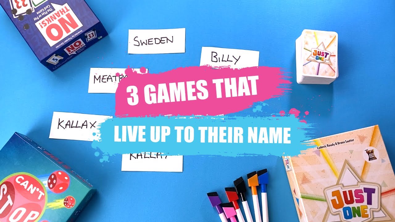 Name Board Game Top 50