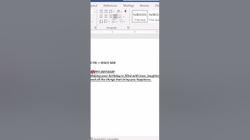 How to Remove Formatting in Word #shortvideo #viral #windows #word #formatting #remove #shorts