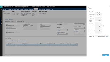 80809BE 2 Creating Free Text Invoices D365