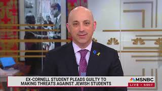 ADL CEO Discusses the Release of ADL’s Campus Antisemitism Report Card on MSNBC Morning Joe