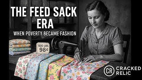 The Feed Sack Fashion Boom: The Forgotten Fashion of the Great Depression | Cracked Relic