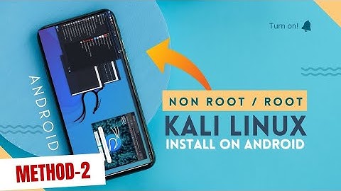🔥[Method-2] Kali linux nethunter Rootless installation on android!  #SezanMahmood