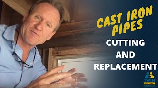 How To Cut And Replace Cast Iron Pipe Profile