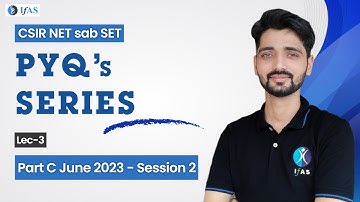 CSIR NET Organic Chemistry PYQ For CSIR NET Chemical Science Dec 2023