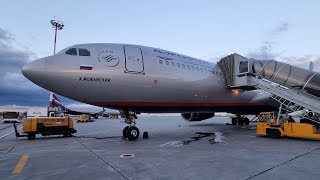 แอโรฟลอต แอร์บัส A330-300 | เที่ยวบินจาก Krasnoyarsk ไป Sheremetyevo มอสโก