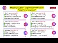 Stop Saying Basic English! Learn These 30 Powerful Synonyms 🚀
