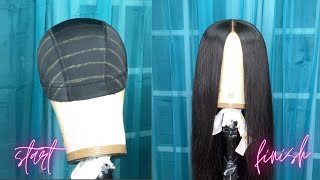 VERY DETAILED: How To Make A Closure Wig | Kenijah Monae