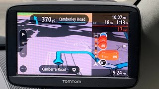 best tomtom car sat nav via 52 review youtube video best sat nav for car uk