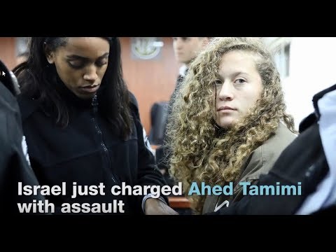 Young girl, Ahed Tamimi, Spends 17th Birthday in Israeli Jail