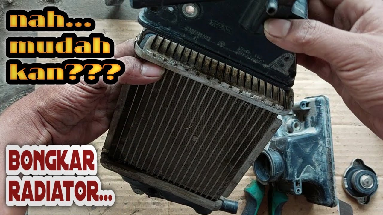 GANTI UPPER TANK RADIATOR ITU MUDAH #KakexChannel