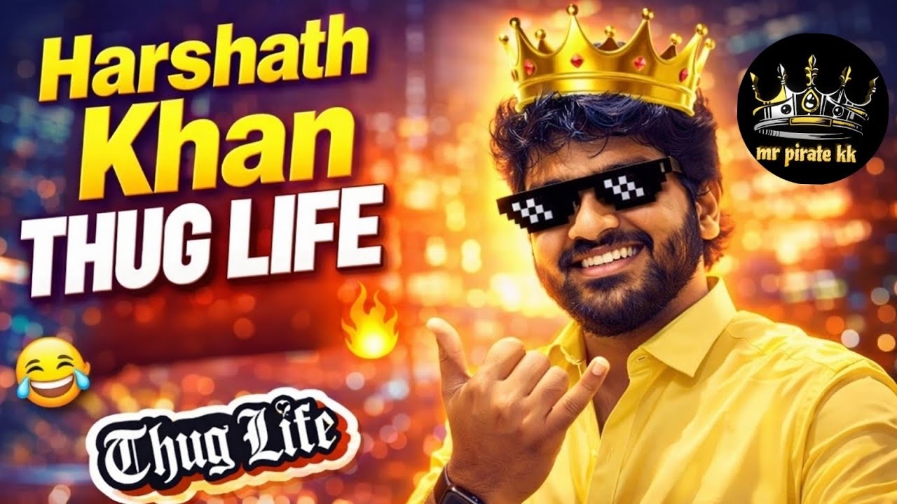 Harshath Khan Thug Life | Vera Level Sambavam 🔥| VJ Siddhu Vlogs | Harshath Khan Interview |