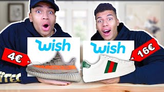 YEEZYS, GUCCI und mehr VON WISH KAUFEN UND TESTEN !!! (ORIGINAL VS FAKE) | Kelvin und Marvin