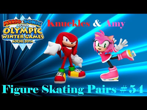 Mario Sonic At The Sochi 2014 Olympic Winter Games Figure Skating Pairs 54 Knuckles Amy