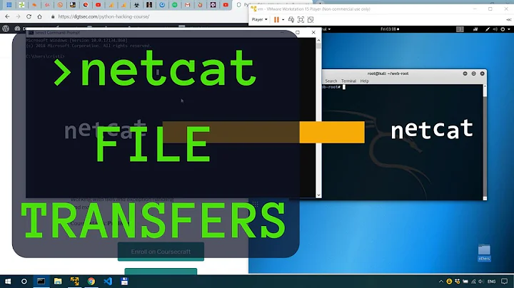 How I use netcat for File Transfers - Penetration Testing