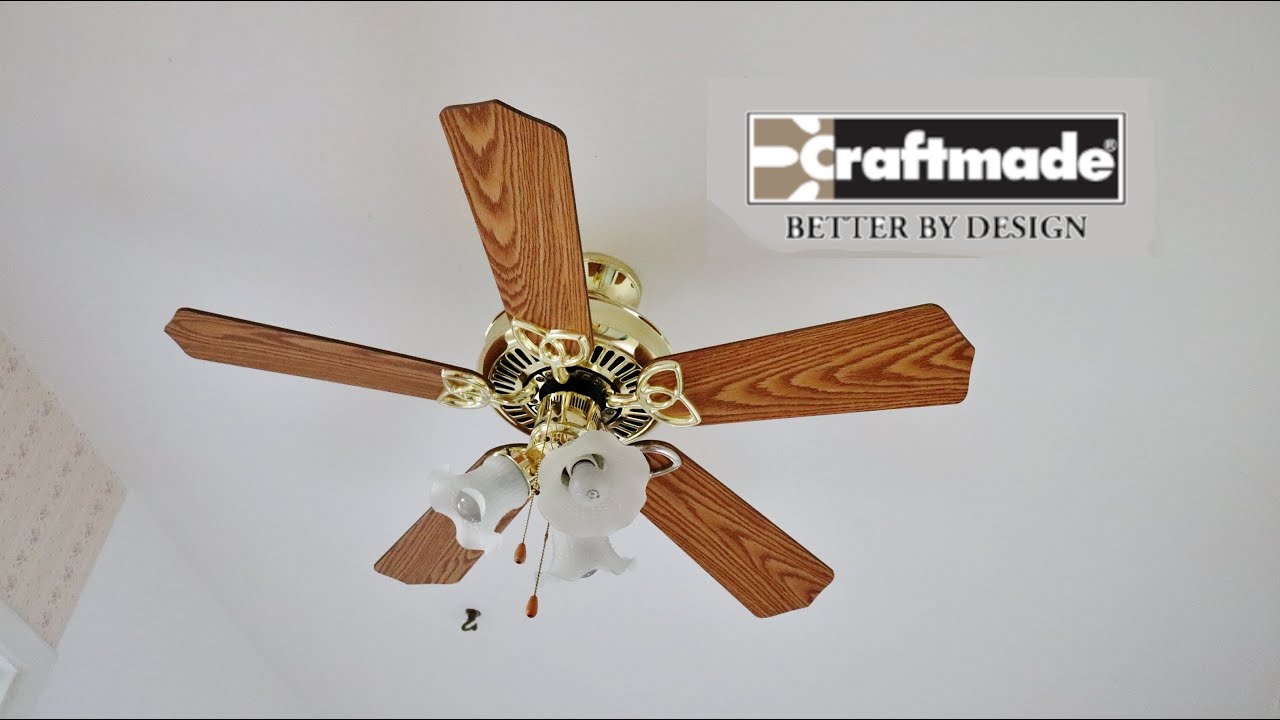2007 Craftmade Decorative 107 cm Ceiling Fan 1080p HD Remake YouTube