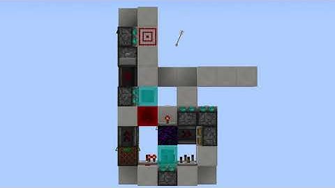 I made a target block that shoots you back    with the same arrow