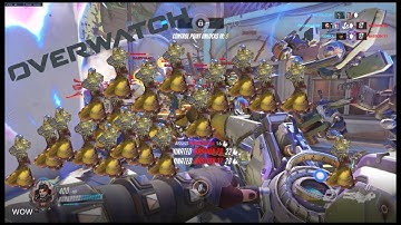 30+ BOTS IN OVERWATCH GLITCH!!!