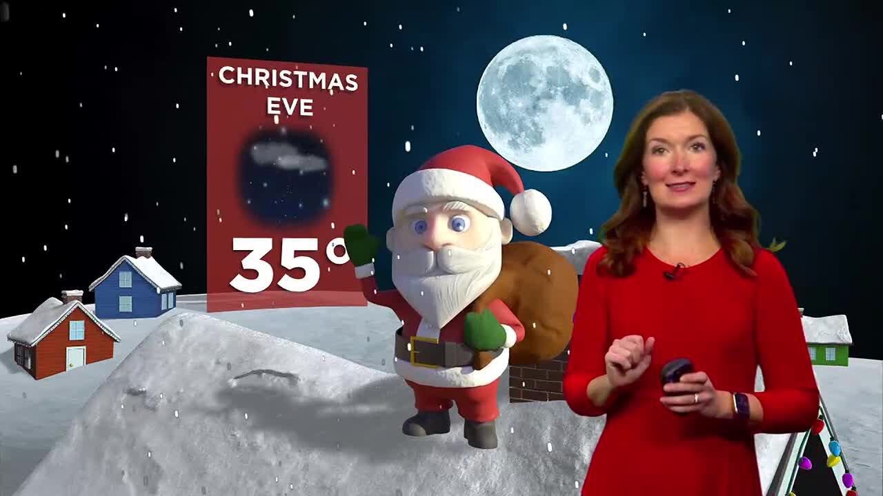 Staying dry and warming up slightly for Christmas - YouTube