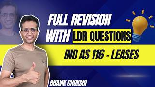 Ind AS 116 Leases | Full Revision with all LDR / Important Questions.