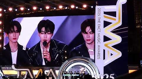 250920 ZB1 ARTIST OF THE YEAR & WORLD BEST PERFORMER 수상소감 Fancam 더팩트 뮤직 어워즈 TMA 2025
