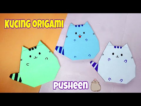 Video: Cara Membuat Kucing Origami