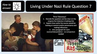 OCR B - Living Under Nazi Rule - Exam Walk Through