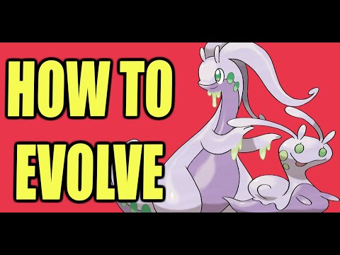 Pokémon Sword and Shield How to evolve Sliggoo Into Goodra !!!