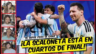 MESSI and ARGENTINA pull off a HISTORIC COMEBACK against Egypt and advance to the QUARTERFINALS |...