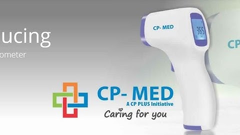 How to use CP PLUS IR Thermometer