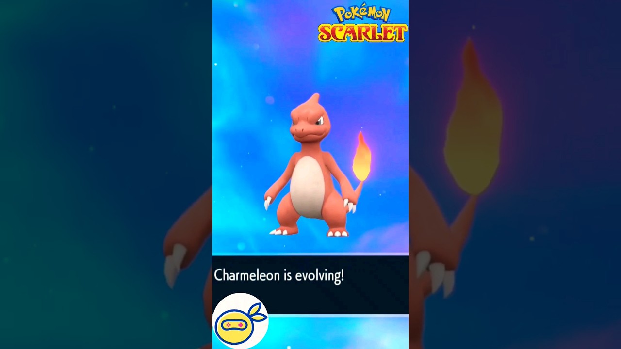 Charmander to Charizard Evolution in Pokemon Scarlet