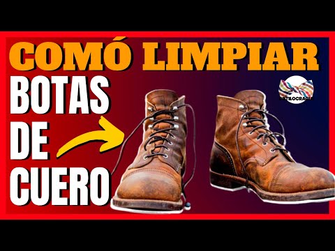 Video: Cómo Limpiar Botas De Cuero