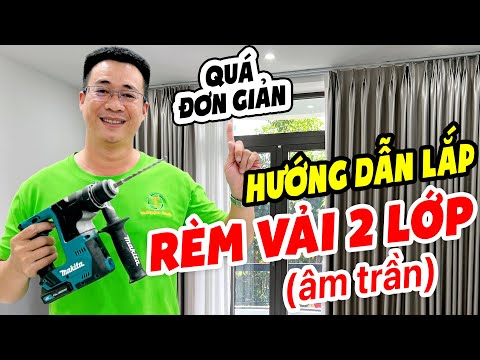 Video: Rèm trần: quy tắc lắp đặt