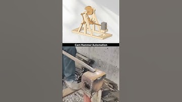 Automatic Cam Hammer Mechanism #mechanical #engineering #3ddesign #cad #automation #machine