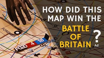 How A Map Won The Battle of Britain - Air Operations 1940