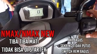 N-MAX TIDAK BISA STARTER!!! | N-MAX TIDAK BISA STARTER | NMAX MATI TIDAK BISA DI STARTER | NMAX 2021 Resimi