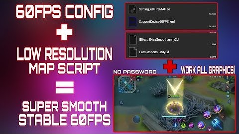 HOW TO FIX FPS DROP PROBLEMS IN MOBILE LEGENDS | USING A SMOOTH MAP CONFIGS