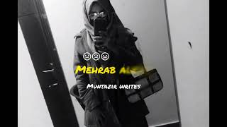 Mehrab alvida slowed+Reverb best song🎧🥀 Use Headphone for best Experience|New sad song|with Muntazir